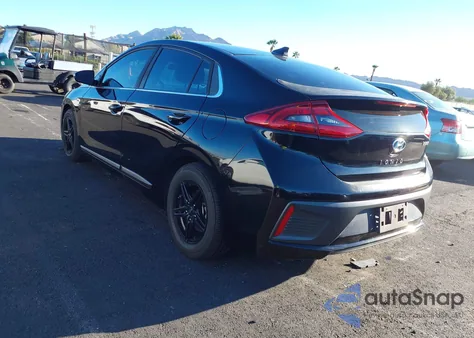 2017 Hyundai Ioniq Hybrid Sel из США, поврежденный, VIN KMHC75LC4HU024667